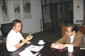 劉曉林採訪黃胄夫人鄭聞慧