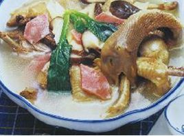 清蒸參雞 清蒸參雞