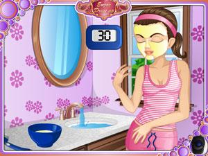 面部化妝遊戲 面部化妝遊戲