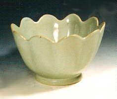 汝窯灰青蓮花口碗 汝窯灰青蓮花口碗