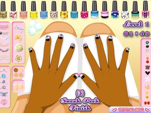 夏日沙灘美甲 夏日沙灘美甲