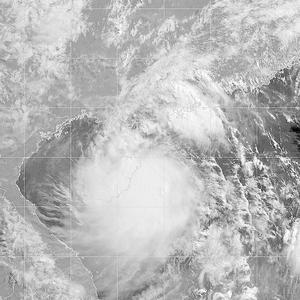 熱帶風暴傑拉華雲圖