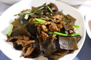 肉炒海帶 肉炒海帶