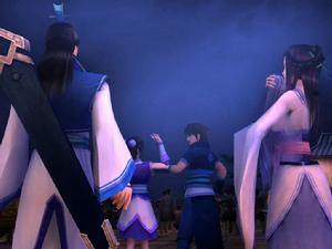 即墨煙花動畫中,夢璃對紫英的笑容