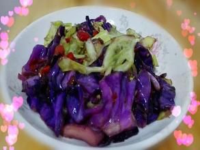 雙椒爆雙色椰菜 雙椒爆雙色椰菜