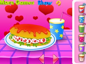 美味的熱狗漢堡 美味的熱狗漢堡