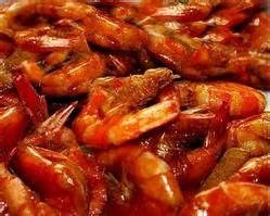 燒芽菜大蝦 燒芽菜大蝦