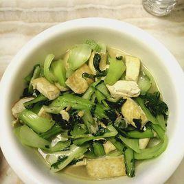 油菜燉豆腐 油菜燉豆腐
