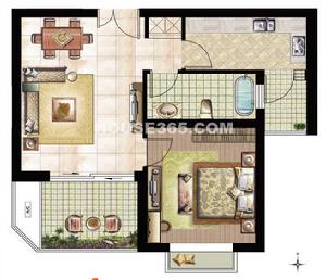 16棟 61㎡ 61㎡ 1室2廳0廚1衛