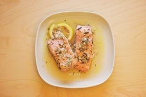 檸香烤三文魚 檸香烤三文魚