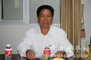 廣東省江門市禽業協會會長、廣東參皇養殖有限公司總經理黃永祿