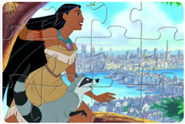 迪斯尼女孩拼圖 迪斯尼女孩拼圖