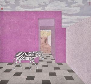 《夢遊系列之七》絹本56.52cm2014年