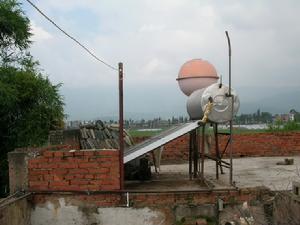 村裡的高科技--太陽能