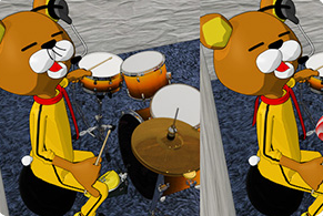 寶寶熊鼓手找茬