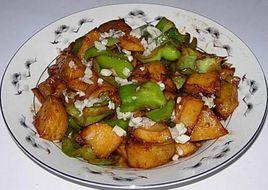 素燒地三鮮 素燒地三鮮