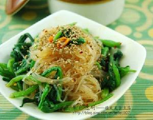 酸辣菠菜冬粉 酸辣菠菜冬粉