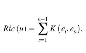 里奇曲率 里奇曲率