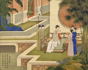 清焦秉貞《歷朝賢后故事圖》