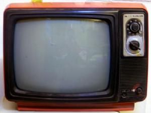 黑白電視機