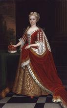 1717年的威爾斯王妃卡洛琳