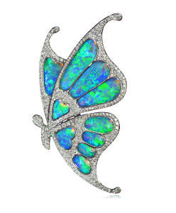 高級珠寶系列－蝴蝶胸針