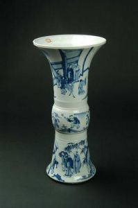 青花瓷觚 青花瓷觚