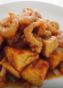 蝦仁乾豆腐 蝦仁乾豆腐