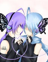 左【雙日】右【雪雙日】