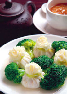 菊花石榴雞 菊花石榴雞