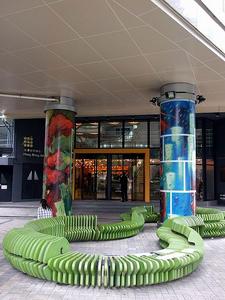 （圖）香港藝術中心入口