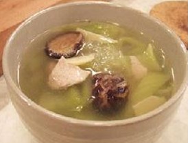 芥菜冬筍肉片湯 芥菜冬筍肉片湯