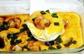 蝦仁蒸蛋羹 蝦仁蒸蛋羹