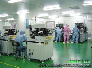 擁有一流生產線的車間