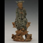 《南宋龍泉窯青瓷露胎人物塑像》 《南宋龍泉窯青瓷露胎人物塑像》