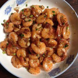 蔥爆蝦球 蔥爆蝦球