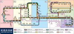 香港輕鐵路線圖