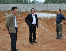 岳圩鎮35kV變電站工地