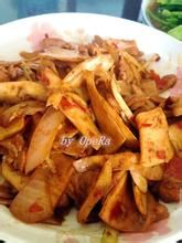 豆瓣雞腿菇炒肉 豆瓣雞腿菇炒肉