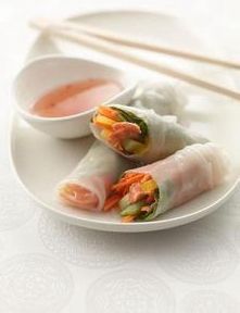 三文魚春卷 三文魚春卷