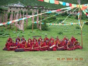 佛學院堪布 師生部分合影