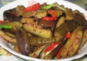 基圍蝦燒茄子 基圍蝦燒茄子