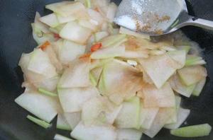 家常炒冬瓜 家常炒冬瓜