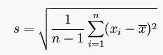 標準差