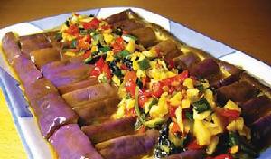 紫蘇蒸茄子 紫蘇蒸茄子