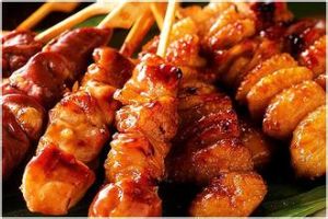 香烤雞肉串 香烤雞肉串