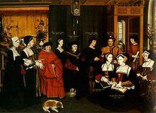 托馬斯爵士的家庭，1597年作品