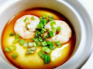 蝦仁蛋羹 蝦仁蛋羹