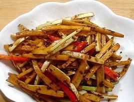 乾炒茭白 乾炒茭白