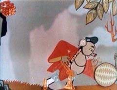 剪紙動畫《豬八戒吃西瓜》 劇照